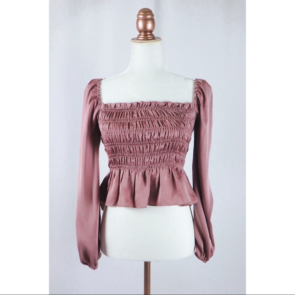 Beautiful, Darling Satin Top